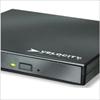 Velocity Micro VMdrive Slim External USB Optical USB DVD-RW 8x DVD Reader, 8x DVD-R Burner, 4x DVD-RW Burner, 24x CD Reader, 24x CD-R Burner, 8x CD-RW Burner, Black